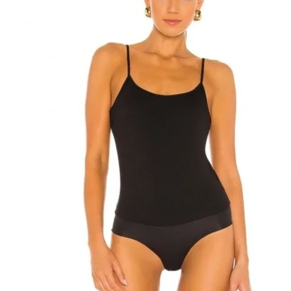 L’agence Ford Black Spaghetti Strap Bodysuit Small - Picture 1 of 8
